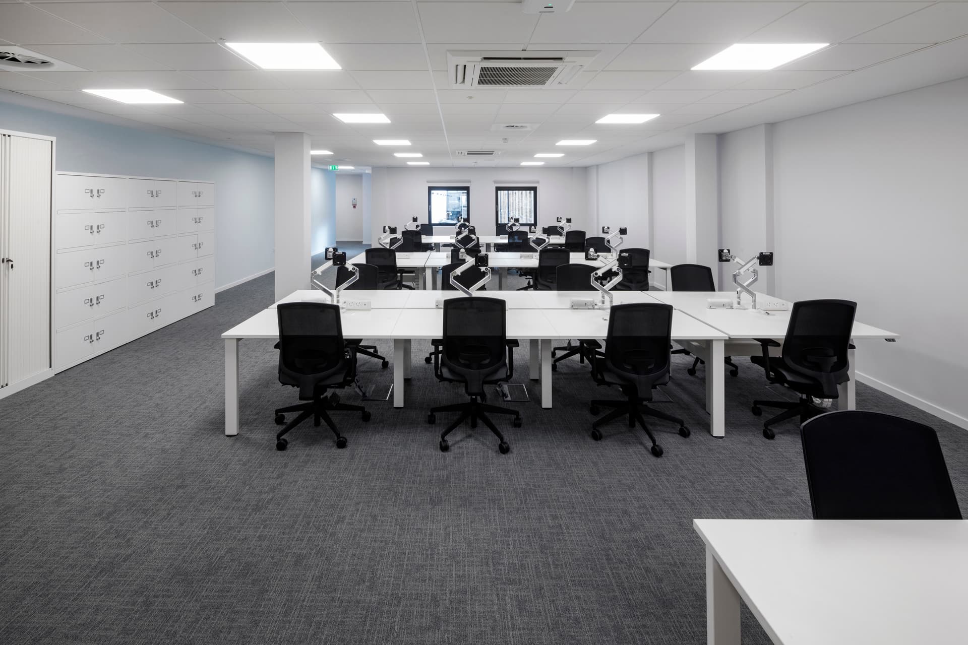 Government Client - open-plan office fit-out